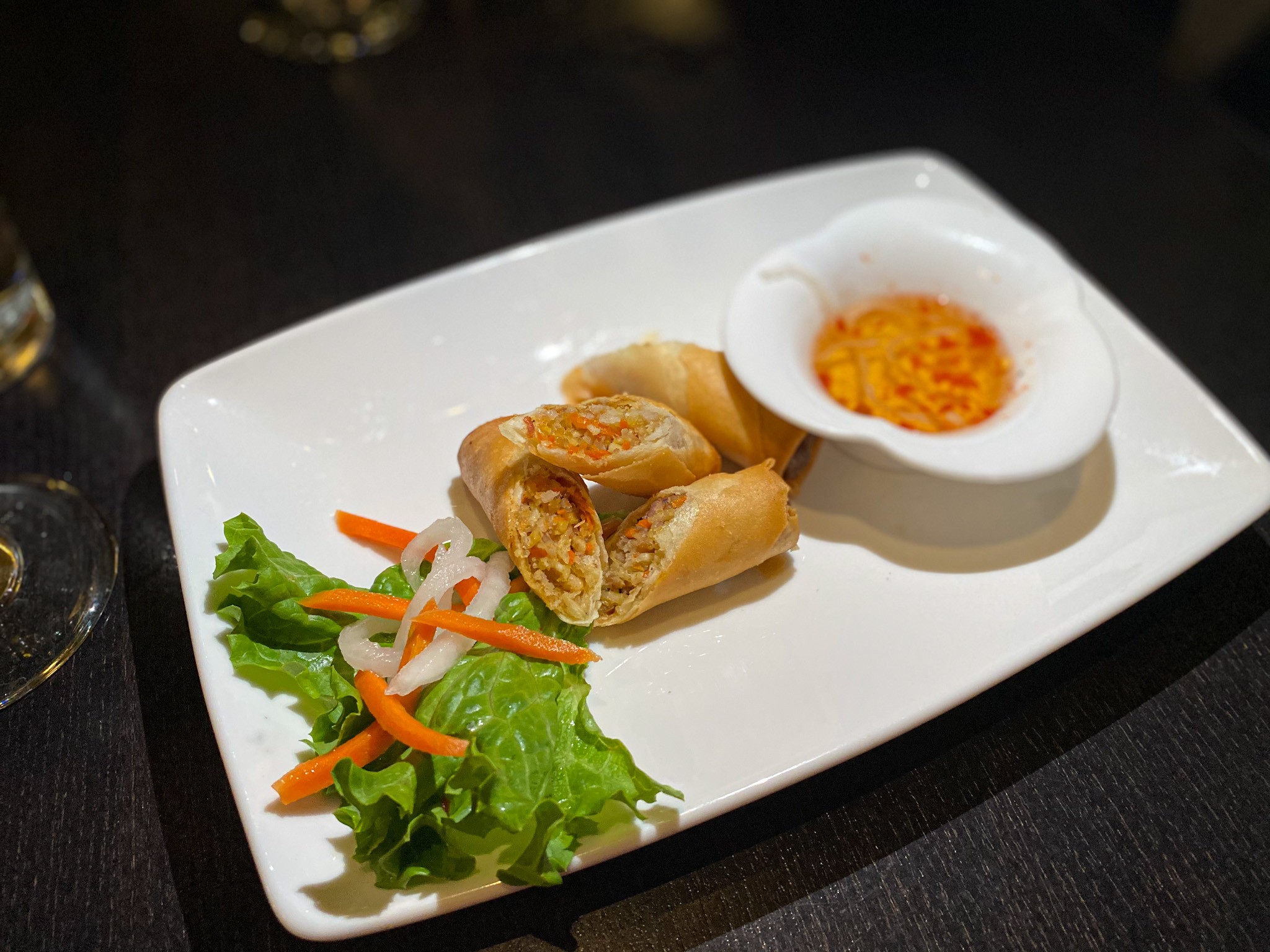La V signature dishes Fried Egg Rolls
Crsipy Wonton
Char Siu Sub